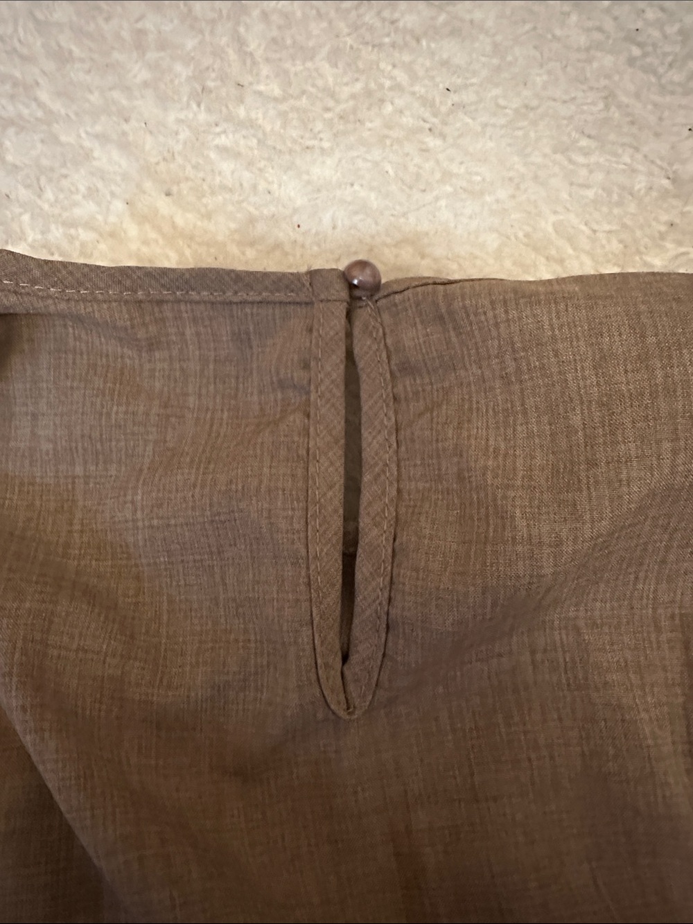 NWOT Two-Piece Wide-Leg Pants Set in Brown - Picture 3 of 4